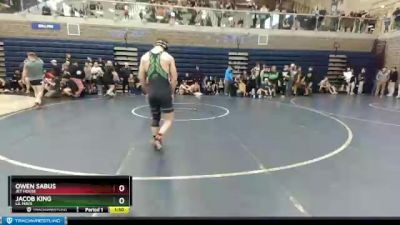 182 lbs Round 1 - Jacob King, Lil Mavs vs Owen Sabus, Jet House