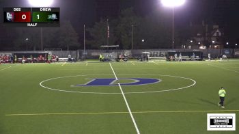 Replay: DeSales vs Drew - Men's | Sep 27 @ 7 PM