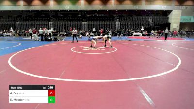 120 lbs Consi Of 16 #2 - Justin Fox, Sahuarita vs Ethan Madson, Horizon High School