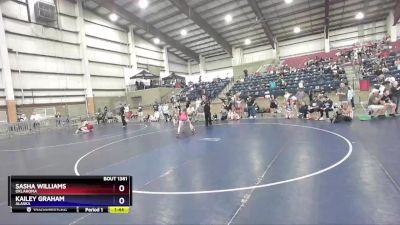 95 lbs Semifinal - Sasha Williams, Oklahoma vs Kailey Graham, Alaska