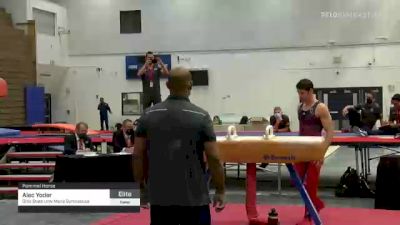 Alec Yoder - Pommel Horse, Ohio State Univ Mens Gymnastics - 2021 Men's Olympic Team Prep Camp