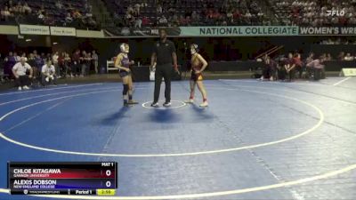 101 lbs Cons. Round 2 - Chloe Kitagawa, Gannon University vs Alexis Dobson, New England College