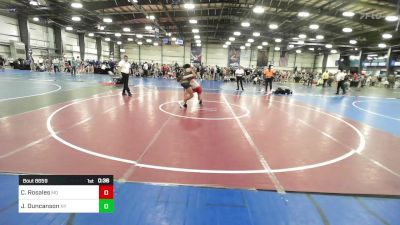 132 lbs Consi Of 32 #2 - Chevy Rosales, MO vs Jayden Duncanson, NY