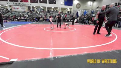 55 lbs Consi Of 8 #1 - Joshua Tena JR, Cornerstone Mat Club vs Kash Colo, BULLDOG WRESTLING CLUB