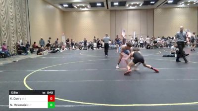 132 lbs Consi Of 16 #1 - Kaden Curry, Silverback WC vs Noah Mckenzie, Elite WC Hawaii