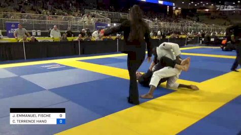 JEREMIE EMMANUEL FISCHER vs CHARLES TERRENCE HAND 2024 Pan Jiu Jitsu IBJJF Championship