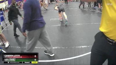 95/101 Round 5 - Cameron Lotito, Summerville Takedown Club vs Liam Finney, Carolina Reapers