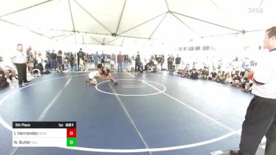 113 lbs 5th Place - Ivan Hernandez, SoCal Grappling vs Noah Butler, California Grapplers