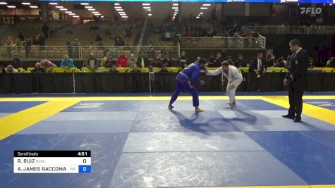 ANTHONY JAMES RACCOMANDATO vs ROBERTO RUIZ 2024 Pan Jiu Jitsu IBJJF Championship
