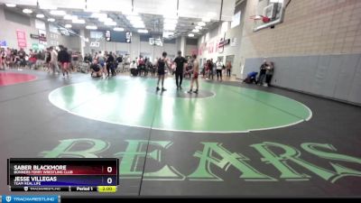 113 lbs Cons. Semi - Saber Blackmore, Bonners Ferry Wrestling Club vs Jesse Villegas, Team Real Life