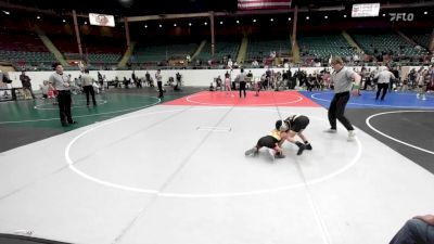 70 lbs Rr Rnd 2 - Asic Gallegos, Grant County Elite vs Raeanne Daricek, Top Fuelers Wrestling