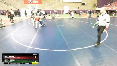 164-169 lbs Round 1 - Max Kelly, Viking Wrestling Club (IA) vs Evan Berg, North Dakota