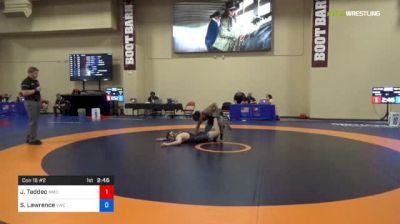 70 kg Con 16 #2 - Jack Taddeo, Navy-Marine Corps RTC vs Steven Lawrence, Viking Wrestling Club