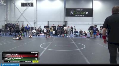 96 lbs Semis (4 Team) - Matthew Marenco, Warhawks vs Terriel Cooke, North Jersey Wrestling