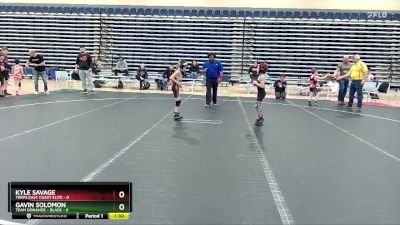 52 lbs Finals (8 Team) - Kyle Savage, Terps East Coast Elite vs Gavin Solomon, Team Donahoe - Black