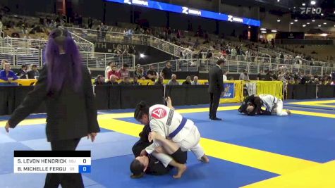 BRITTNEY MICHELLE FERGUSON vs SARAH LEVON HENDRICKS 2024 Pan Jiu Jitsu IBJJF Championship
