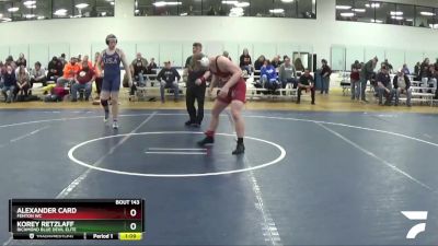 193 lbs Cons. Round 3 - Korey Retzlaff, Richmond Blue Devil Elite vs Alexander Card, Fenton WC