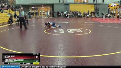 106 lbs Quarterfinal - Joshua McLAUGHLIN, Hood River Valley vs Kiya L Roe, Knappa