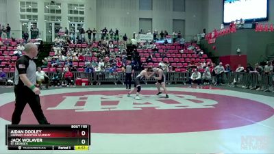 165 lbs Cons. Round 2 - Jack Wolaver, St. George`s vs Aidan Dooley, Lakeway Christian Academy