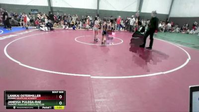 67-72 lbs Round 5 - Lanikai Ostermiller, Pioneer Grappling Academy vs Janessa Pulega-Rae, Thunder Mountain Wrestling Club