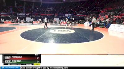 3A 152 lbs Cons. Round 2 - Caden Kirchner, Schaumburg (H.S.) vs Kaden Fetterolf, Batavia