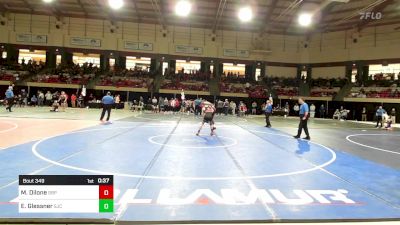 120 lbs Consi Of 16 #1 - Merlin Dilone, St. Benedict's Prep vs Ethan Glessner, St. John's College