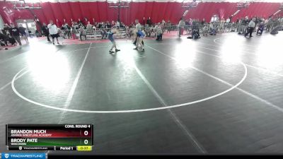 144 lbs Cons. Round 4 - Brody Pate, Wisconsin vs Brandon Much, Askren Wrestling Academy