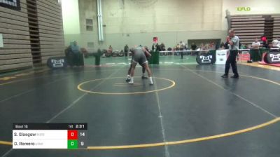 165 lbs Quarterfinal - Stephan Glasgow, Rutgers vs Demetrius Romero, Utah Valley