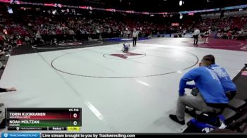 D1-126 lbs Champ. Round 1 - Noah Moltzan, Hudson vs Torin Kuokkanen, Waukesha West