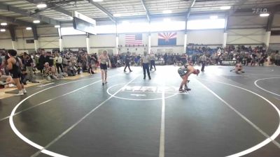 150 lbs Round Of 16 - Sam Mann, Stampede WC vs Wyatt Bartel, Durango WC