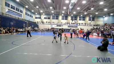 43 lbs Semifinal - Christopher Waitkus, Team Tulsa Wrestling Club vs Bryce Nickerson, Springdale Youth Wrestling Club