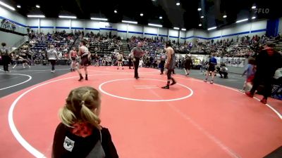 126 lbs Quarterfinal - Landon Hayes, Choctaw Ironman Youth Wrestling vs Cougar Collins, Noble Takedown Club