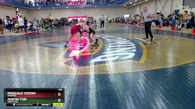 149 lbs Cons. Round 4 - Pasquale Vizzoni, Stevens vs Martin Turi, King`s (PA)