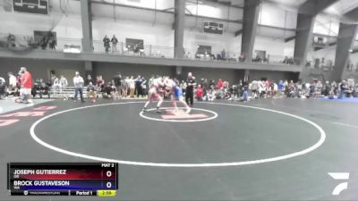 190 lbs Champ. Round 1 - Joseph Gutierrez, OR vs Brock Gustaveson, WA