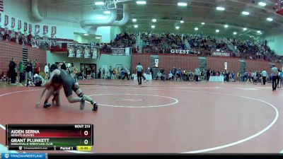 145 lbs Champ. Round 1 - Aiden Serna, Heights Huskies vs Grant Plunkett, Noblesville Wrestling Club