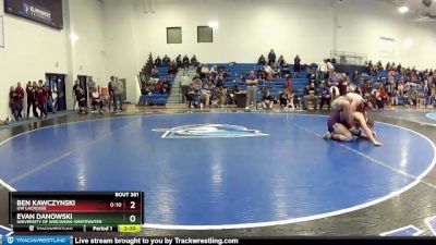 197 lbs Semifinal - Ben Kawczynski, UW Lacrosse vs Evan Danowski, University Of Wisconsin-Whitewater