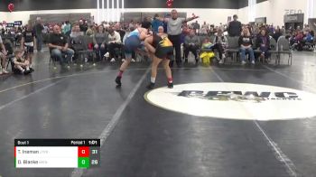 119 lbs Quarterfinals (8 Team) - Tyler Ineman, Junior Terps Xtreme (MY) vs Daniel Blanke, Illinois Menace