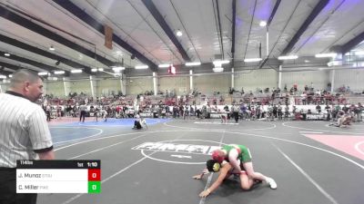 114 lbs Rr Rnd 5 - Juan Munoz, Stout Wrestling Academy vs Crosby Miller, Pikes Peak Warriors