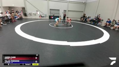 113 lbs Round 3 (8 Team) - Jaden Farr, Indiana vs Talan Parsons, Michigan