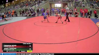 85 lbs Cons. Round 1 - Trendon Wood, Creswell Mat Club vs Aiden Camacho, Hillsboro Mat Club