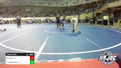 105 lbs Consi Of 8 #2 - Michael Doty, Lions Wrestling Academy vs Colton Culbertson, Lions Wrestling Academy