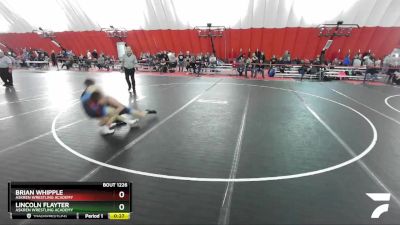 120 lbs Cons. Semi - Brian Whipple, Askren Wrestling Academy vs Lincoln Flayter, Askren Wrestling Academy