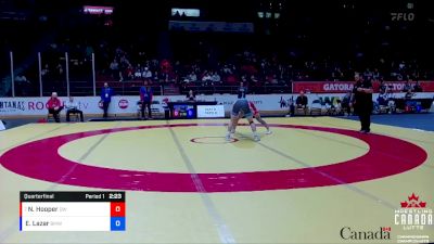 74kg Quarterfinal - Nicholas Hooper, Dinos WC vs Elijah Lazar, BMWC