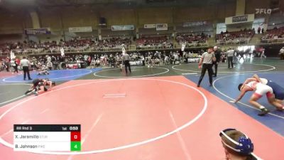 78 lbs Rr Rnd 3 - Xavier Jaramillo, Sturgis Youth WC vs Brayden Johnson, Pikes Peak Warriors