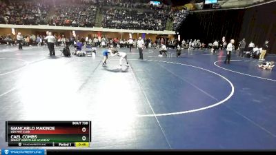 77 lbs Cons. Round 4 - Cael Combs, Sebolt Wrestling Academy vs Giancarlo Makinde, USA Mat Club