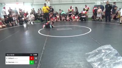 60 lbs Pools - Cameron Gilbert, Backyard Brawlers vs Brantley Barnes, Ares W.C. (MI)