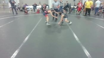 68 lbs Round 1 (8 Team) - Luke Beck, East Coast Elite vs Logan Brickley, Rebellion