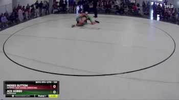 129 lbs Champ. Round 1 - Ace Hobbs, Nebraska vs Moses Sutton, Kearney High School Wrestling