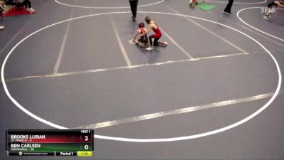 76 lbs Round 1 (4 Team) - Brooks Lusian, St. Francis vs Ben Carlsen, Centennial