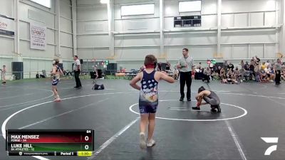 84 lbs Finals (2 Team) - Max Mensez, Forge vs Luke Hill, 84 Athletes